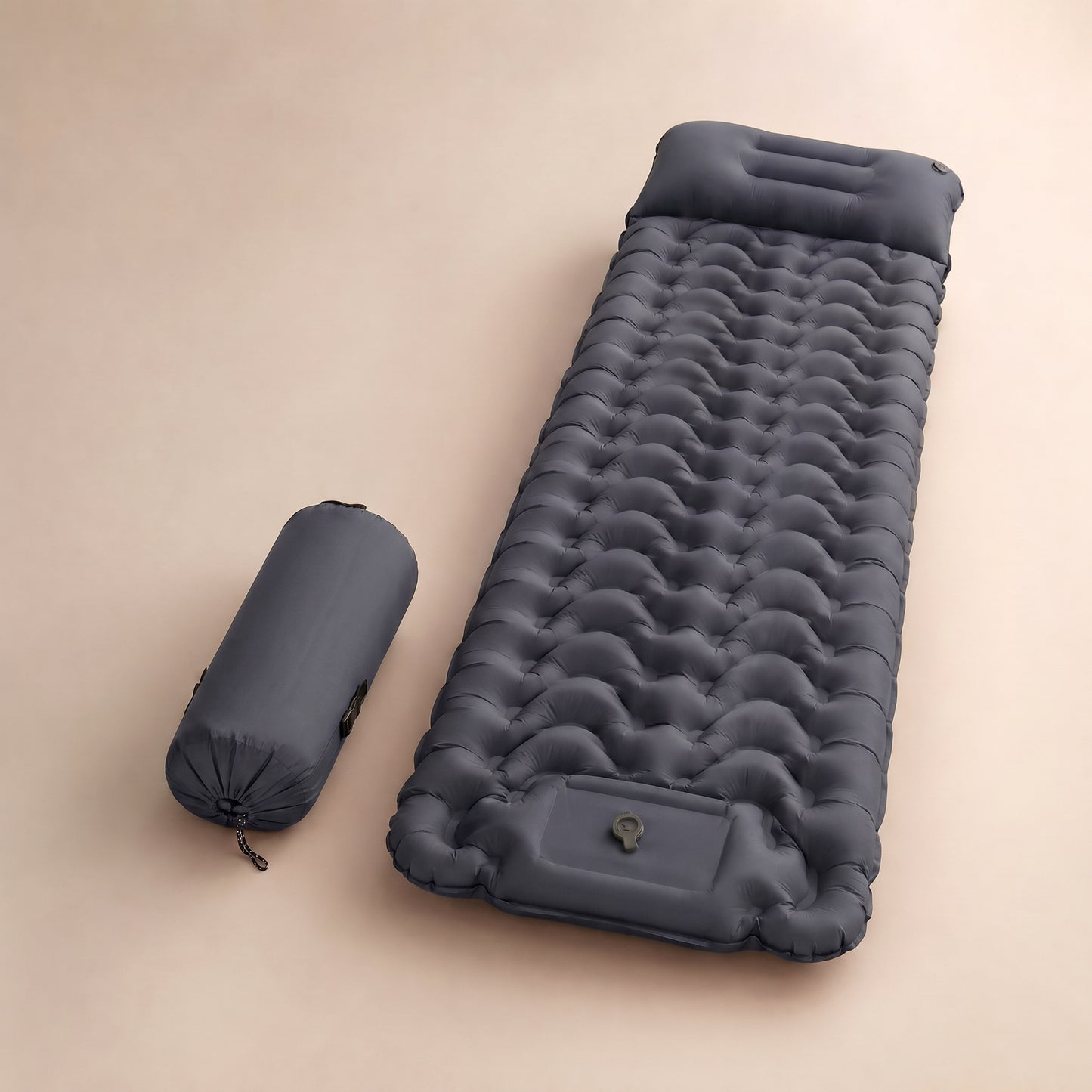 Kampin Nomad™ — Matelas de camping autogonflant avec oreiller intégré