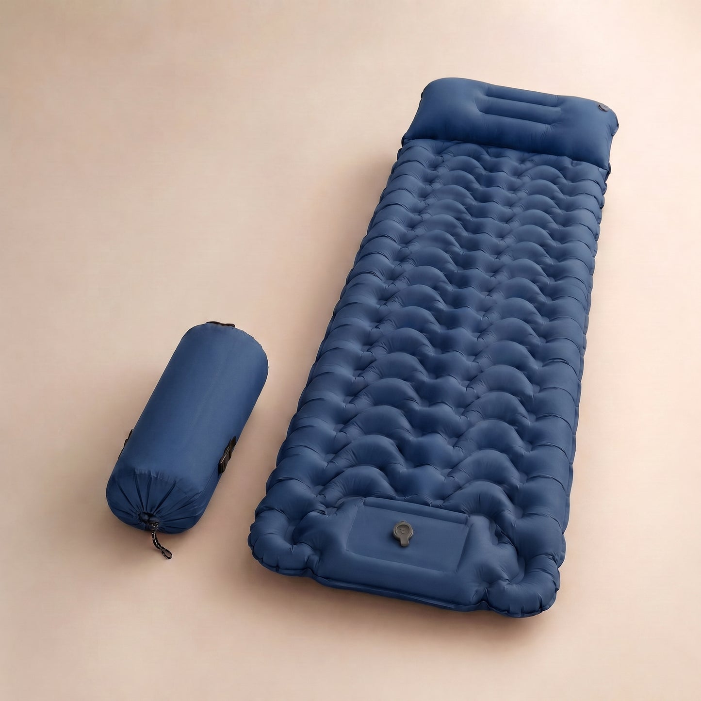 Kampin Nomad™ — Matelas de camping autogonflant avec oreiller intégré