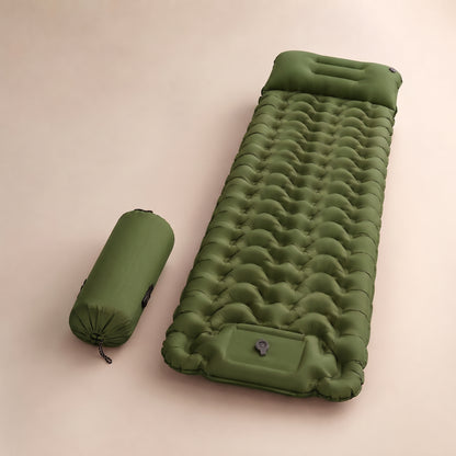 Kampin Nomad™ — Matelas de camping autogonflant avec oreiller intégré